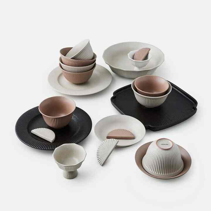 シソンヌ 4人用 名品 食器セット (20p)