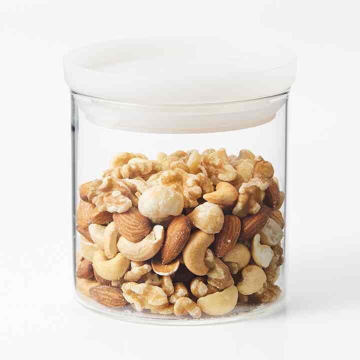 耐熱ガラス丸型保存容器 約５００ｍｌ