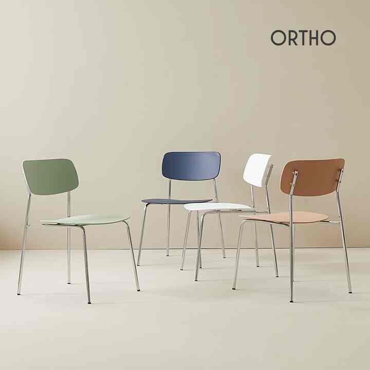 フロム カフェチェア【4colors】