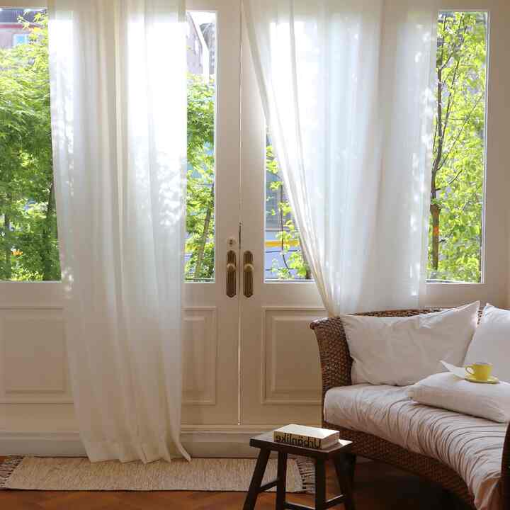 Wenge リネン カーテン［2色］