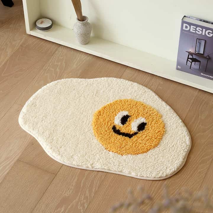 目玉焼きモチーフ マット