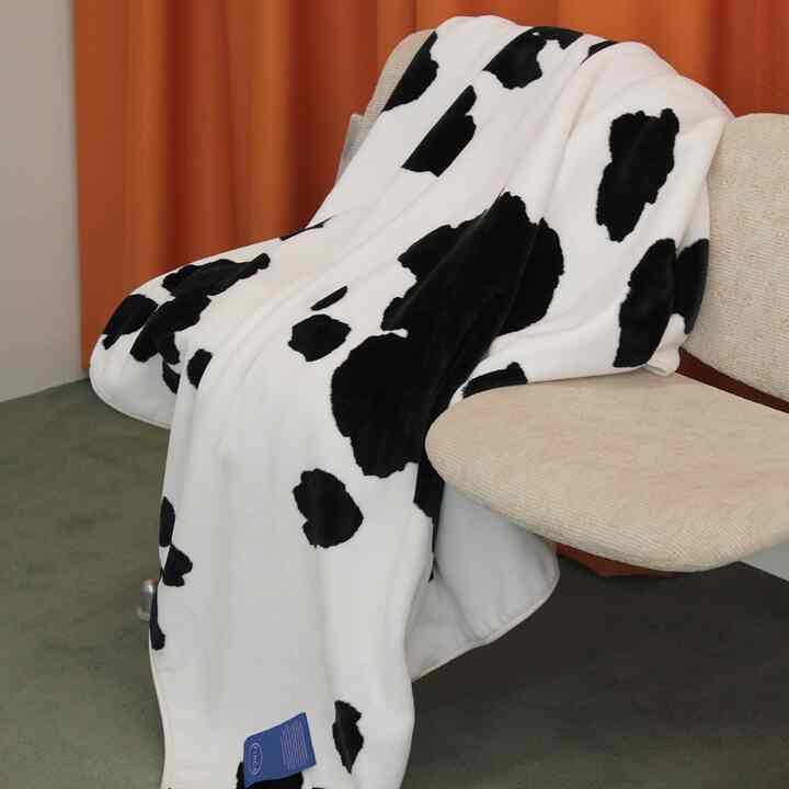 Black Cow マイクロミンク ブランケット
