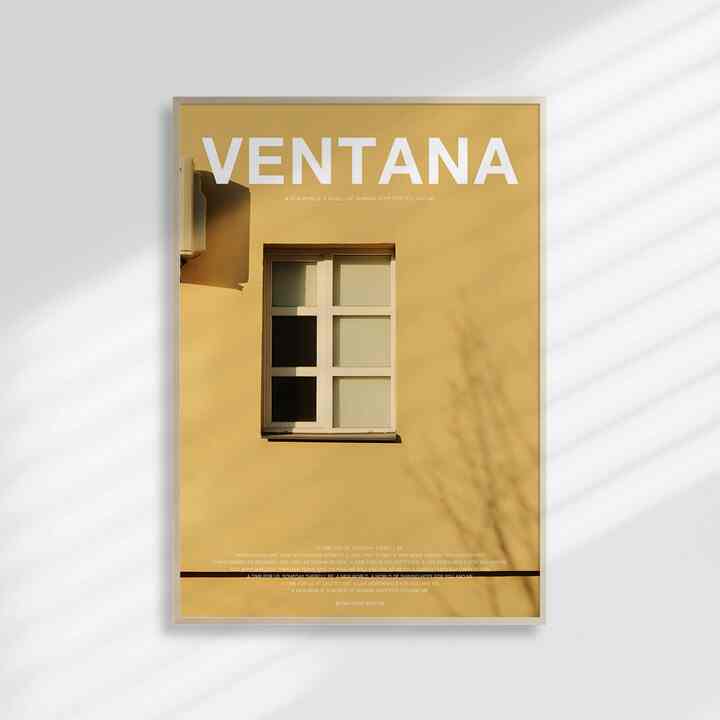 MID-CENTURY アートポスター VENTANA NO.014［4サイズ］