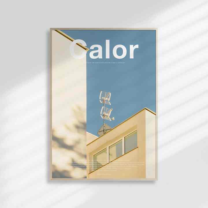 MID-CENTURY アートポスター CALOR NO.017［4サイズ］