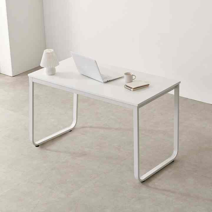 hoBO ラウンド 120cm スチール デスク［4色］