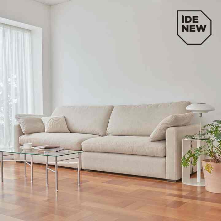 NUUI goose 4人掛け モジュール ファブリックソファ