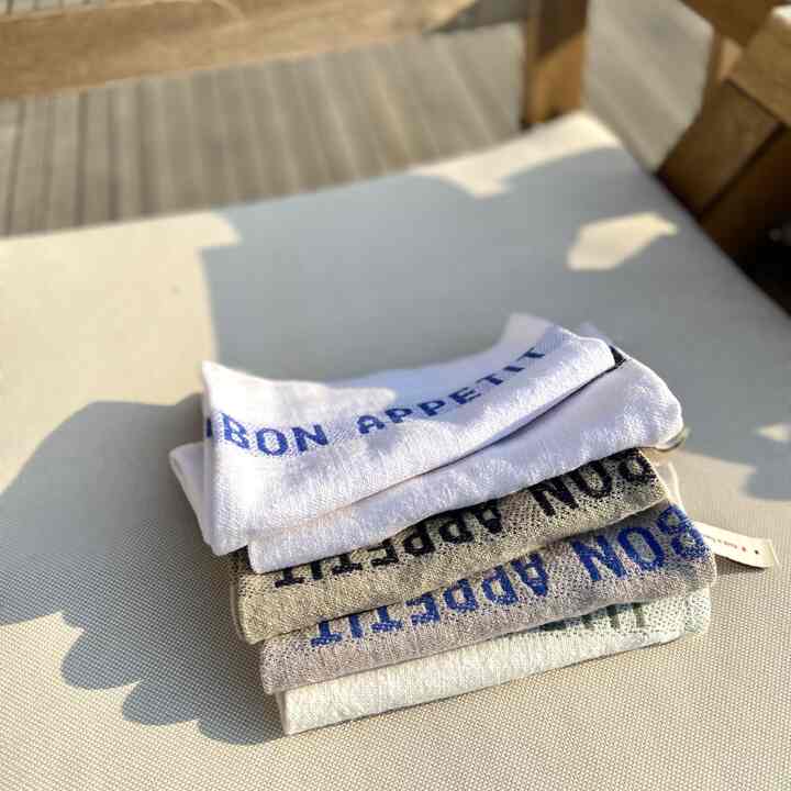 【CHARVET EDITIONS】Bon Appetit キッチンクロス［9種］