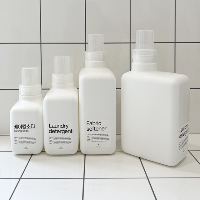 뉴앤룩 밀리 세탁세제통 과탄산소다 구연산 소분용기 3size - 최저가 3,100원