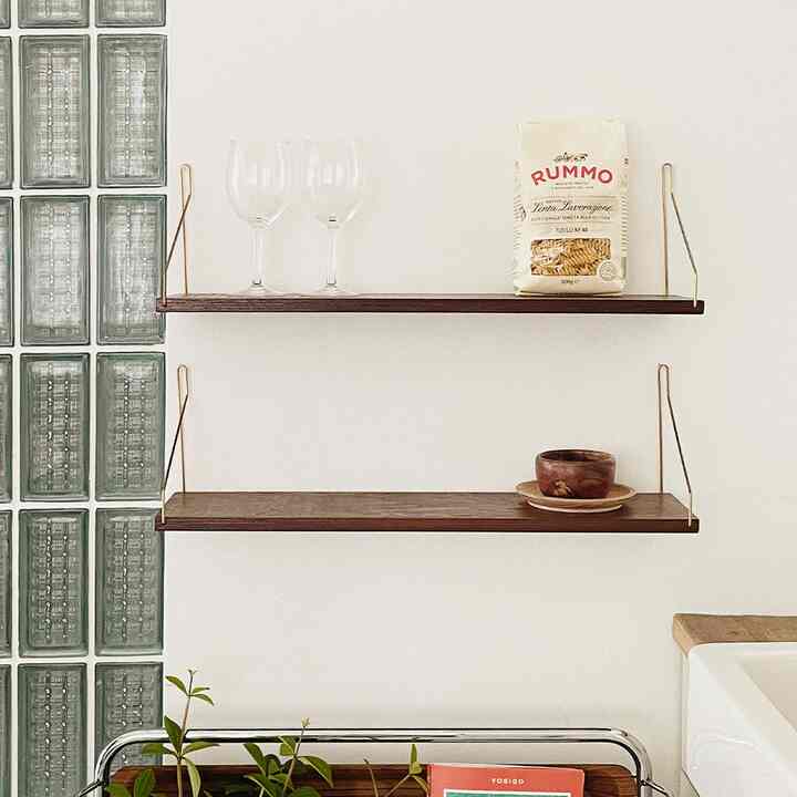 I CAN HANG IT! ウッド 壁掛けシェルフ［2色］