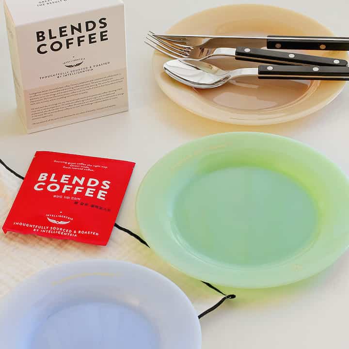 Penguin Milk Glass Dessert Plate (7")