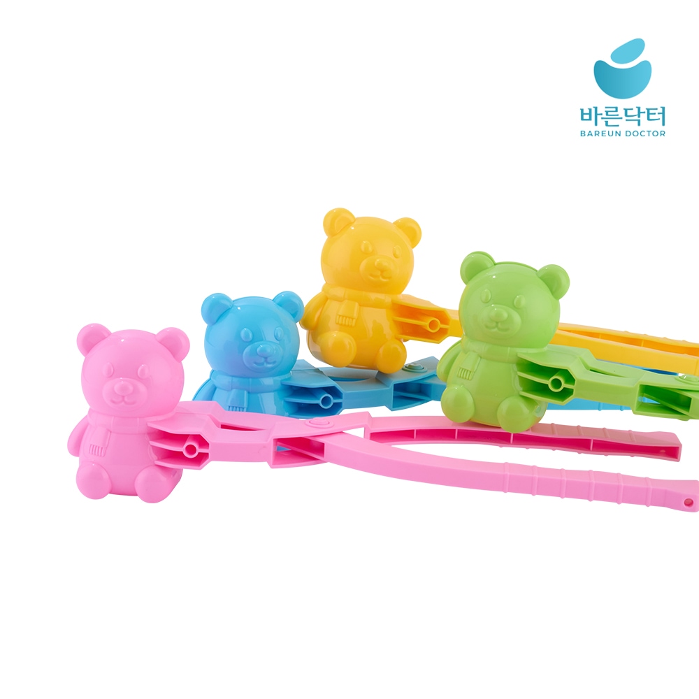 디홈 스노우볼 메이커 눈오리집게 오리눈집게 눈오리 (8. 큰 곰돌이)