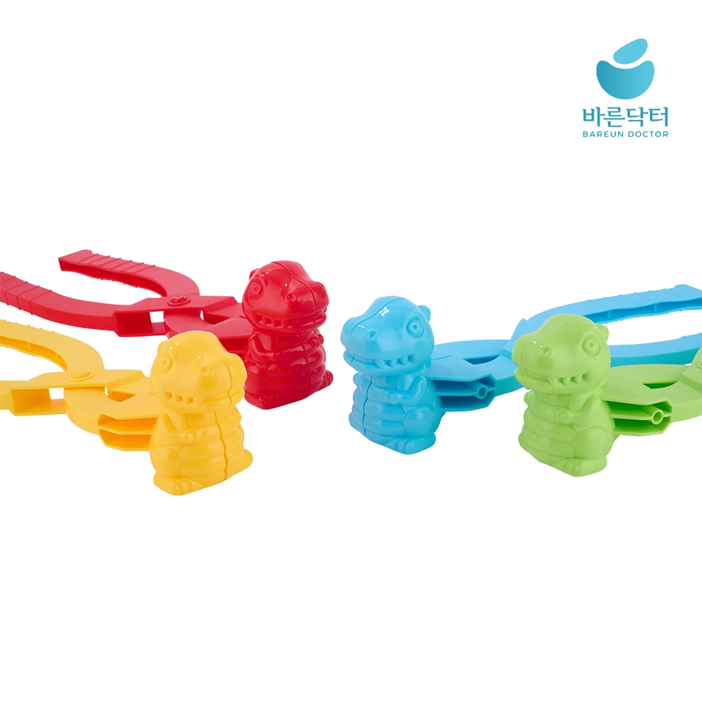디홈 스노우볼 메이커 눈오리집게 오리눈집게 눈오리 (10. 큰 공룡)