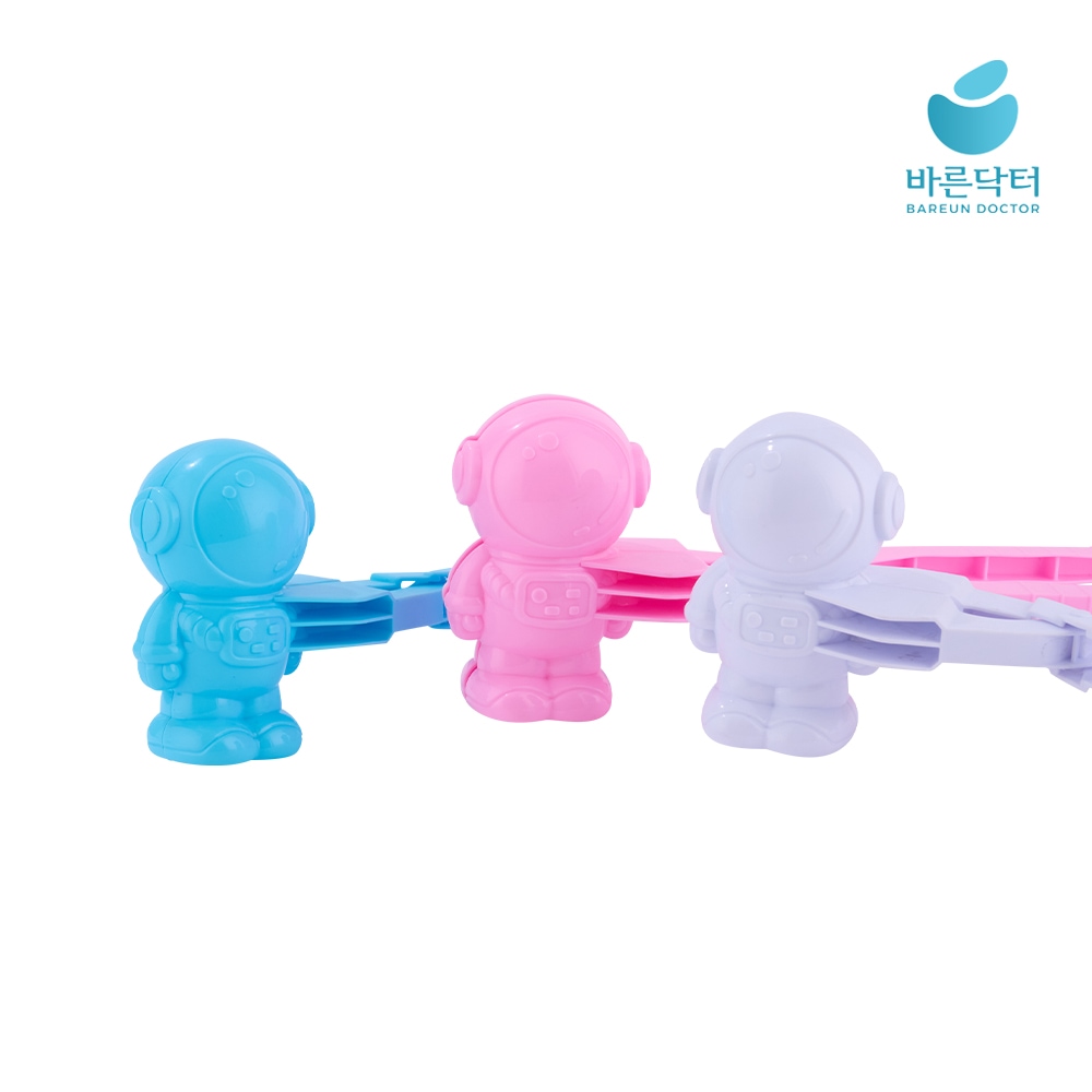 디홈 스노우볼 메이커 눈오리집게 오리눈집게 눈오리 (16. 우주인 소형)