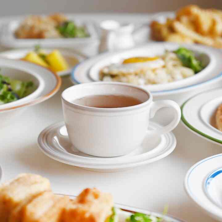 Maple マグカップ＆ソーサーセット［7色］