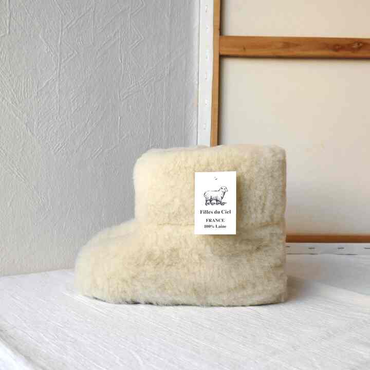 フレンチウール室内ブーツ