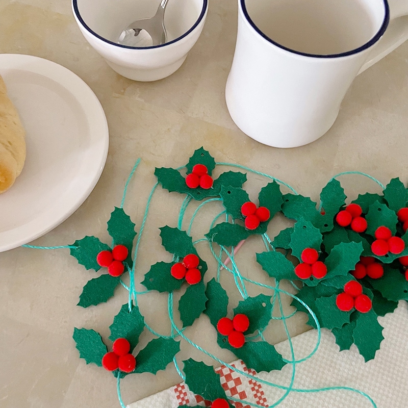 Felt Christmas Berry 펠트크리스마스열매 가격 비교 메종드알로하 Felt Christmas Berry 펠트크리스마스열매