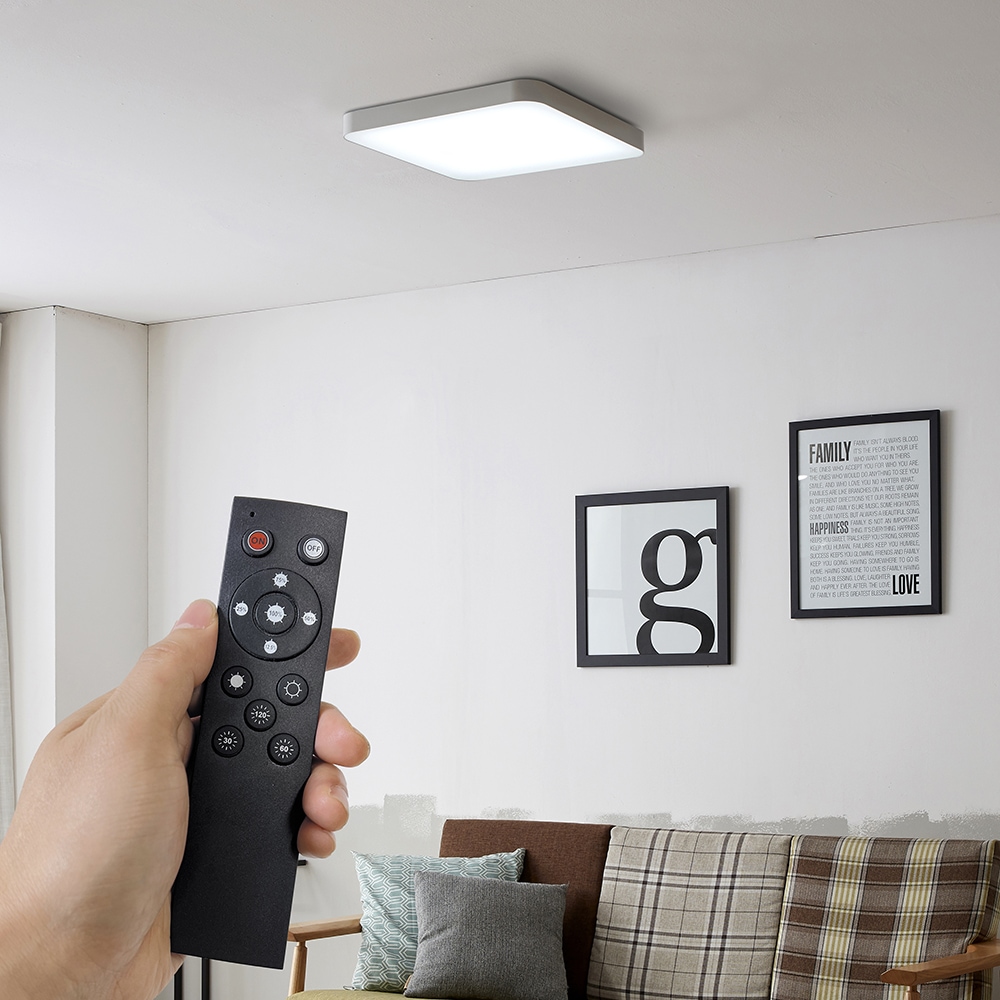 조명뱅크 삼성칩 고급형 시스템 리모컨 방등 LED60W (PRSP60)PRR