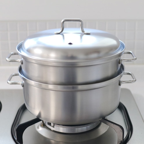 원가몰 장인이 만든 아이자와공방 2단 찜기 (IH인덕션 대응) - 20cm