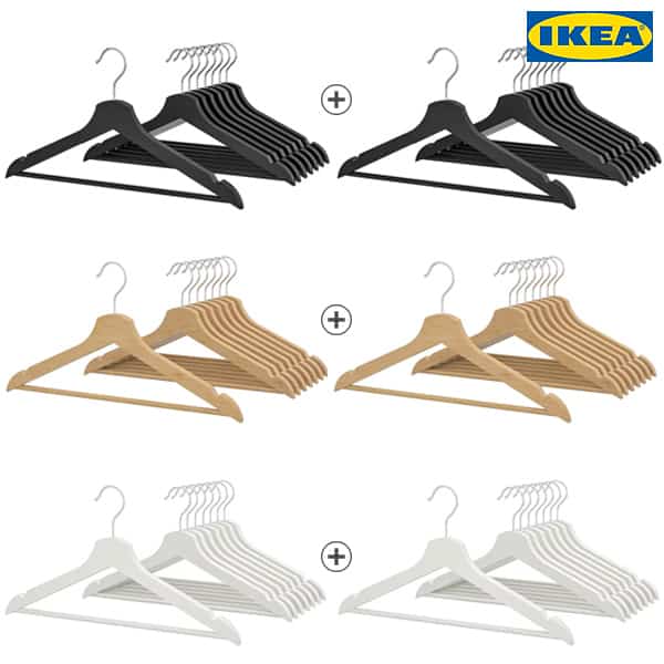 BUMERANG ブメラング ハンガー 8 ピース［3色］