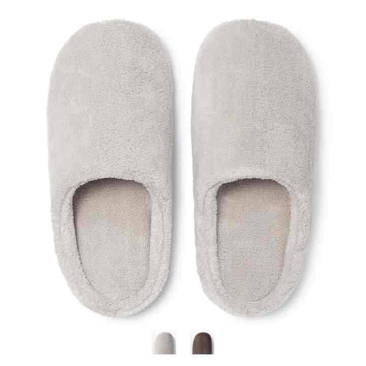 あたたかファイバーインソールスリッパ［6色・4サイズ］