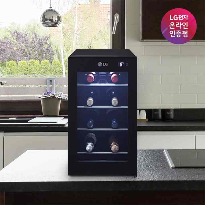 DIOS ワインセラー W087B ブラック 8本用