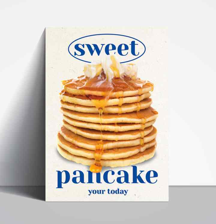スイートパンケーキポスター