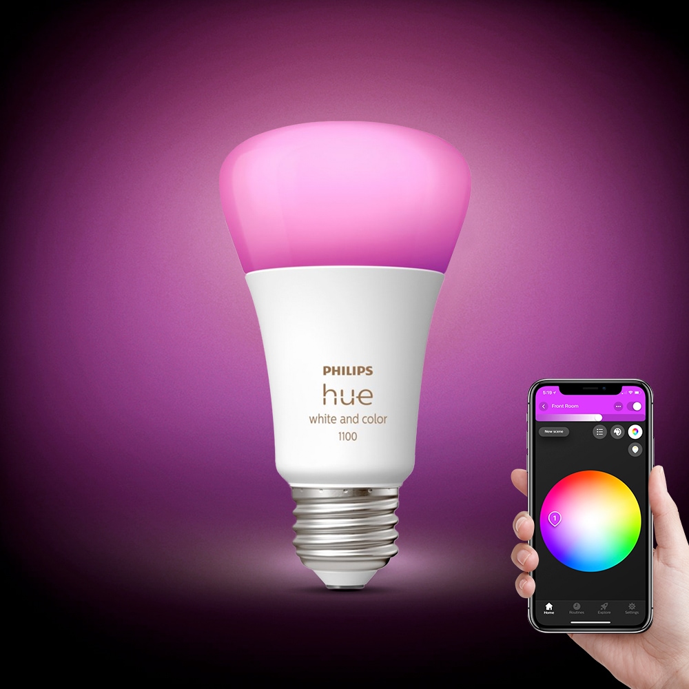 PHILIPS 휴 화이트&컬러 앰비언스 1100 루멘 9W 스마트전구 가격 추이 필립스 PHILIPS 휴 화이트&컬러 앰비언스 1100 루멘 9W 스마트전구 - 최저가 79,000원