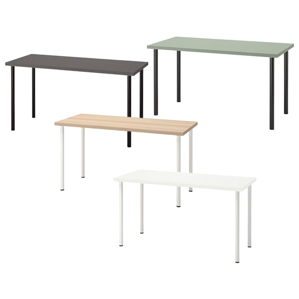 IKEA LAGKAPTEN ラグカプテン / ADILS オディリスデスク 140x60 cm［15