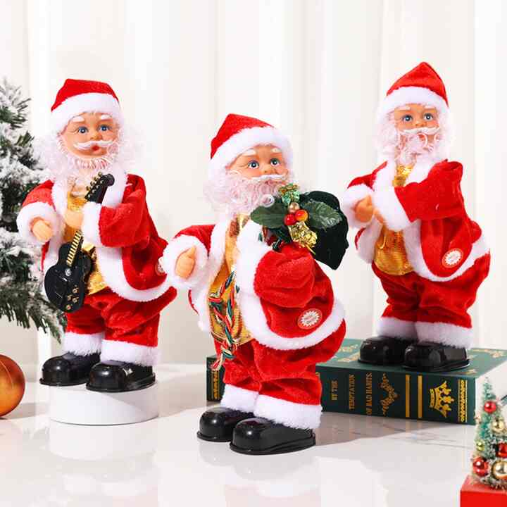 クリスマス 踊るサンタドール［2種］