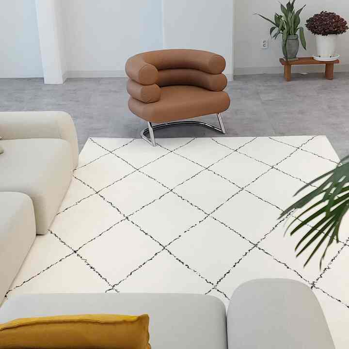 Morrocan Design ビッグダイヤ ラグ［4サイズ］