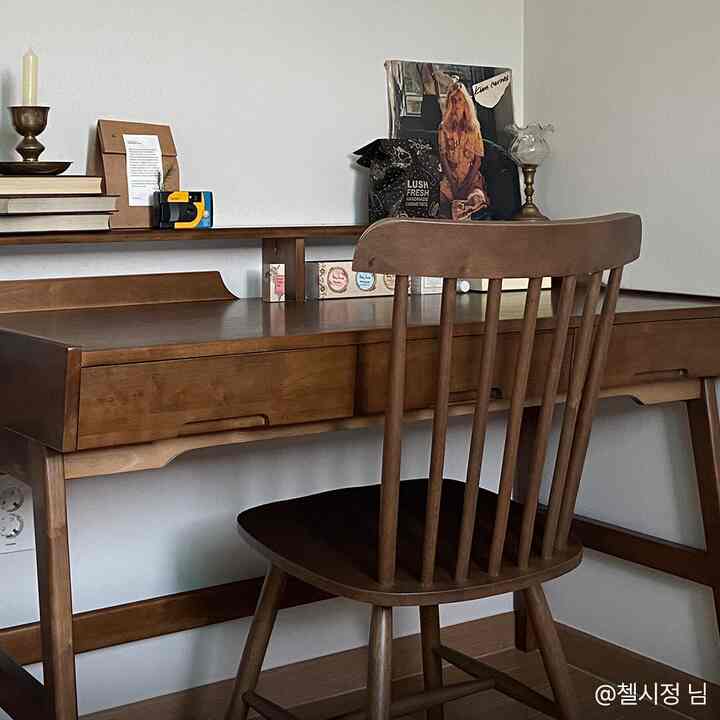 STUDYSELLER ウッド パソコンデスク 120cm