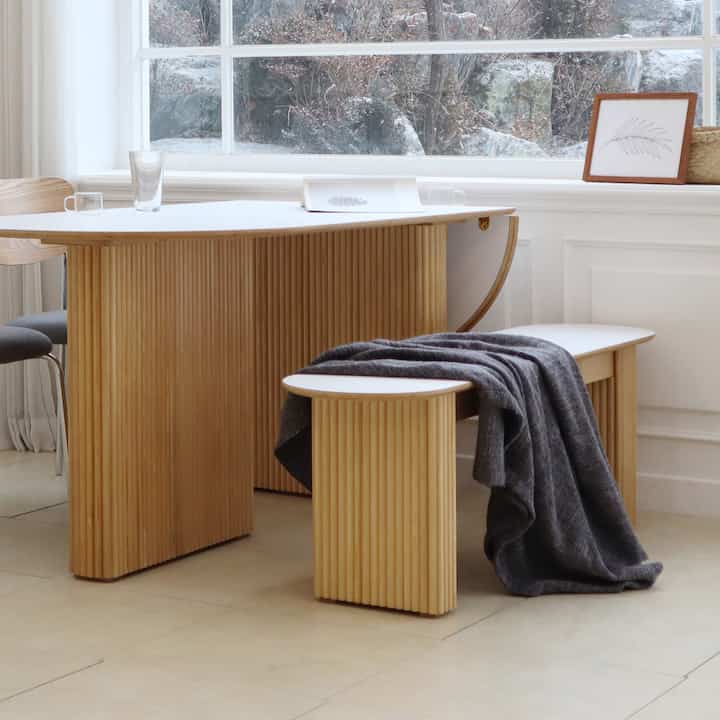 Blanc テンバーボード ベンチ ［2サイズ］