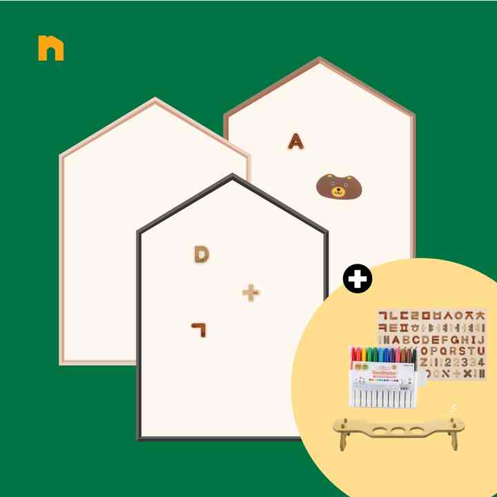 LILLE HUS キッズ マグネット ホワイトボード