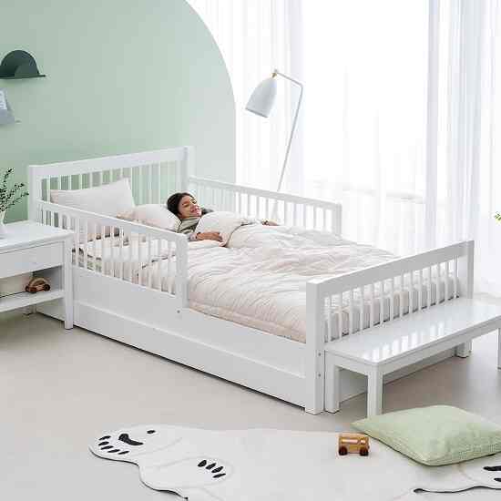 Lucas ウッドベッド［6色］