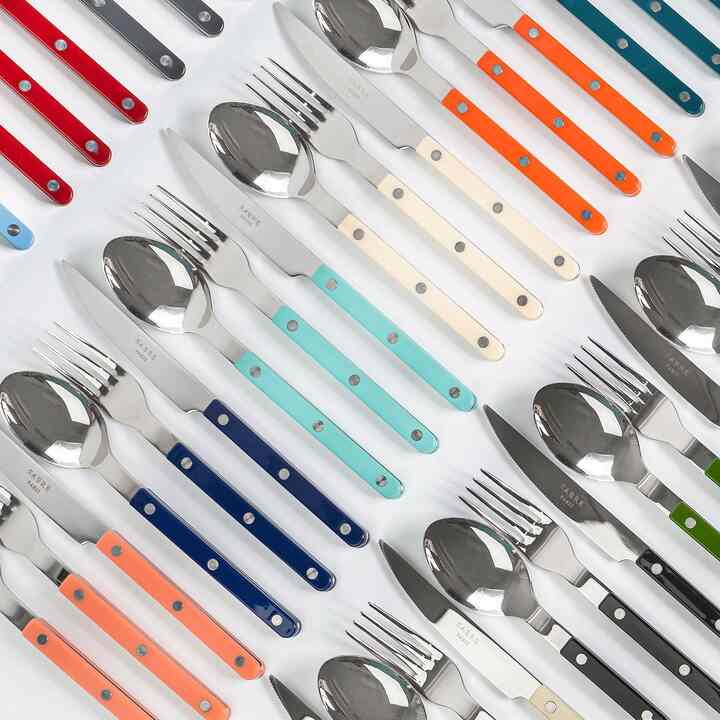 Bistrot Solid 4 - Piece Stainless Steel Flatware Set -