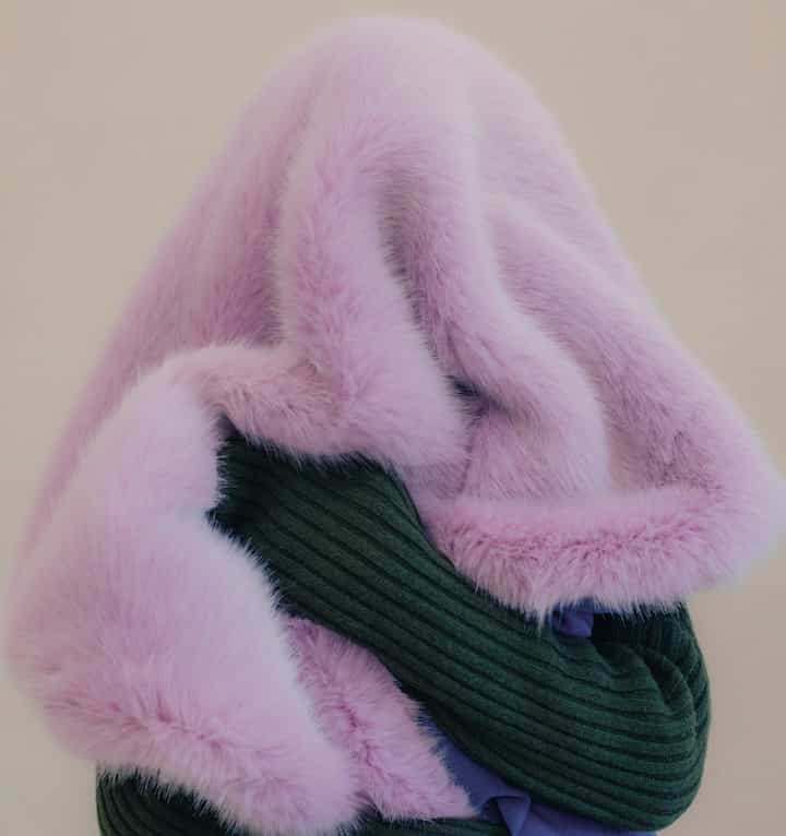 eco fur heavy blanket