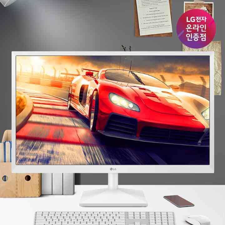 27MN430HW 68cm 27インチ ホワイト モニター IPS