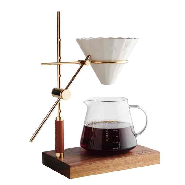 コーヒードリップスタンド ゴールド（3〜4カップ） ハンドドリップセット