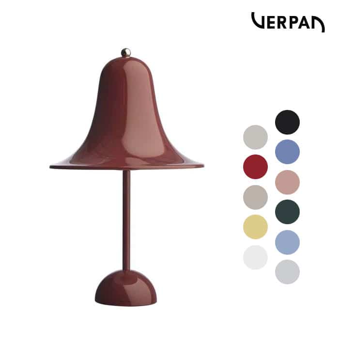 Pantop ポータブルテーブルランプ［7色］