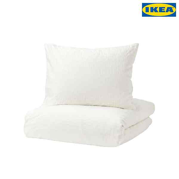 OFELIA VASS  掛け布団カバー 枕カバー キングサイズ ホワイト