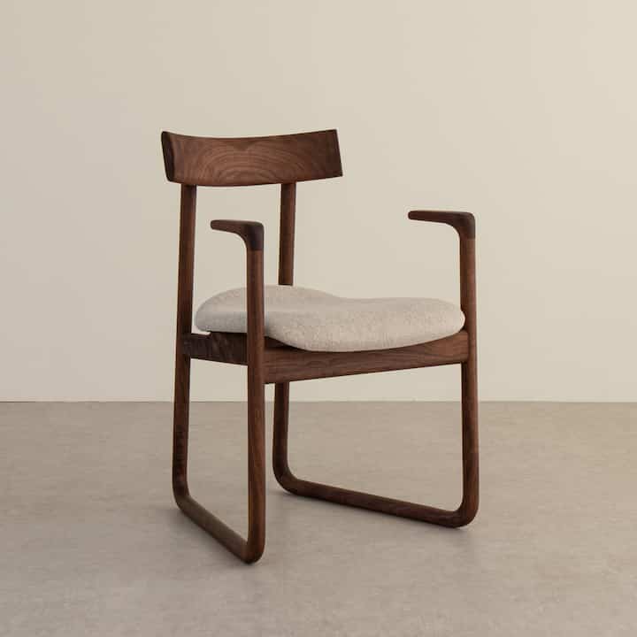 ウッド チェア 03 Walnut［3色］