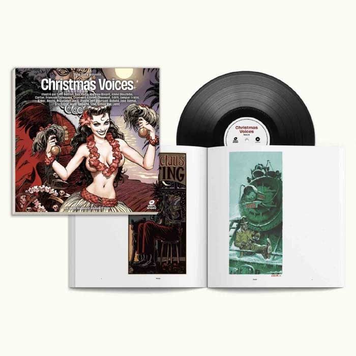 굿인터내셔널 1LP + 양장본아트북 크리스마스보이스엘피선물- 1000장 한정판바이닐 리미티드 콜렉터