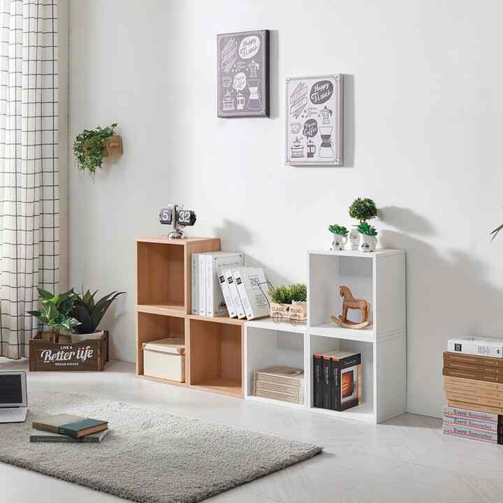 キューブボックス［4色・3サイズ］