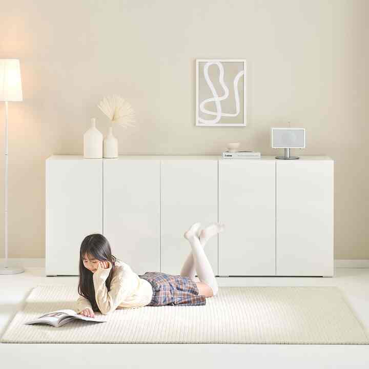 Mini Latte キャビネット 120㎝［5色］