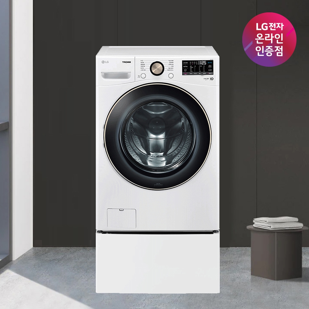 LG 트롬 트윈워시 드럼 세탁기 화이트 F19WDLPX(F19WDLP+FX4WC) 가격 추이 LG전자 LG 트롬 트윈워시 드럼 세탁기 화이트 F19WDLPX(F19WDLP+FX4WC) - 최저가 1,944,000원