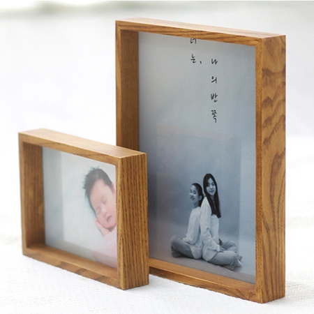 블레스프레임 애쉬 물푸레나무 인테리어 원목 액자 (8size)