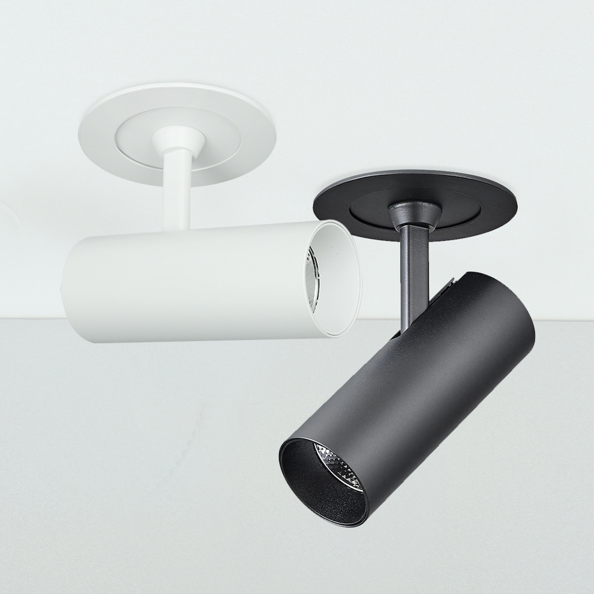 텐브릭스 원형 스포트 LED일체형 COB 3인치 10W 반매입 2colors
