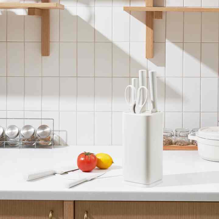 セラミックコーティング 包丁セット 8種セット(まな板, ピーラー, キッチンバサミ付き)