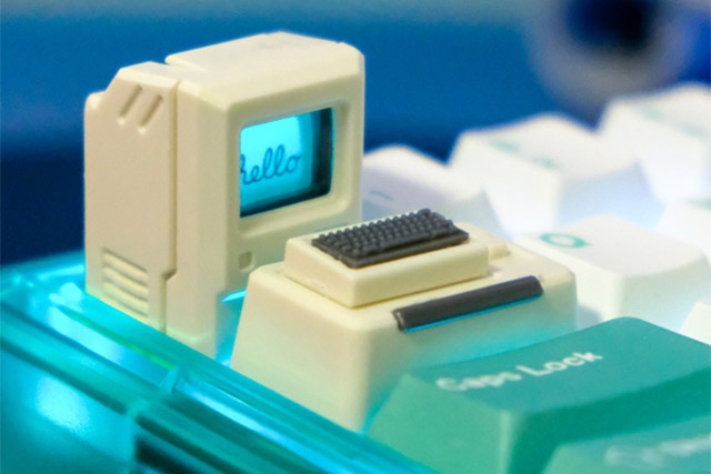 기계식 키보드 전용 레트로 맥킨토시 포인트 키캡 ESC TAB