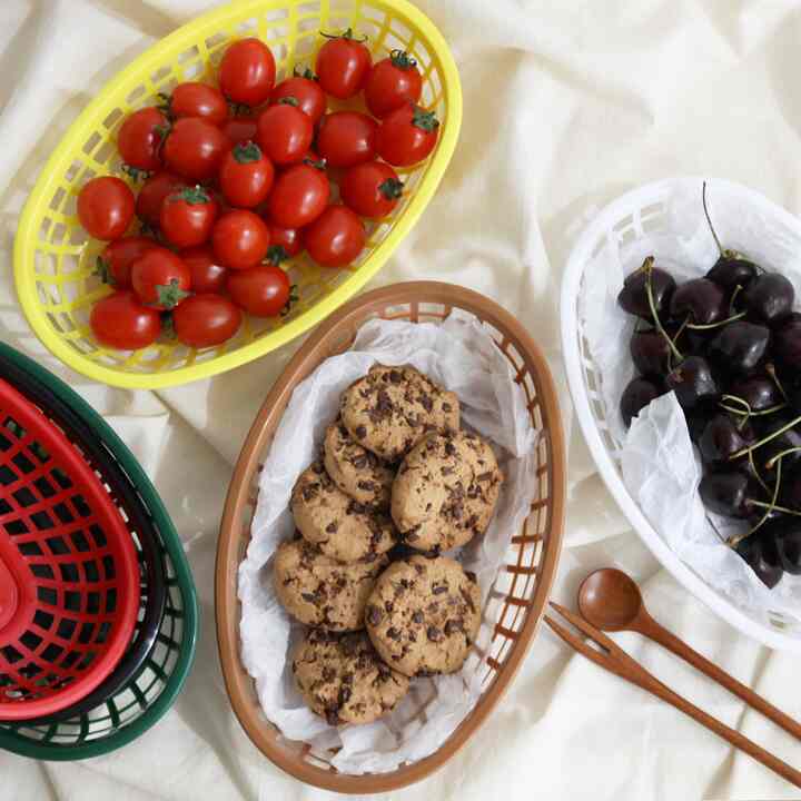 カラー スナック バスケット